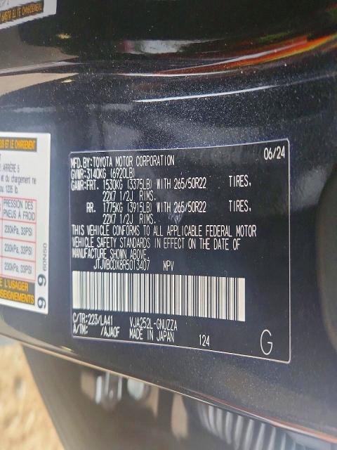 Aukcja sprzedaży 2024 Lexus Gx 550, vin: JTJVBCDX8R5013407, numer aukcji: 51108066