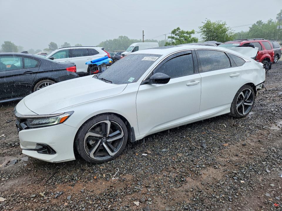 57723966 :رقم المزاد ، 1HGCV2F3XMA029521 vin ، 2021 Honda Accord مزاد بيع