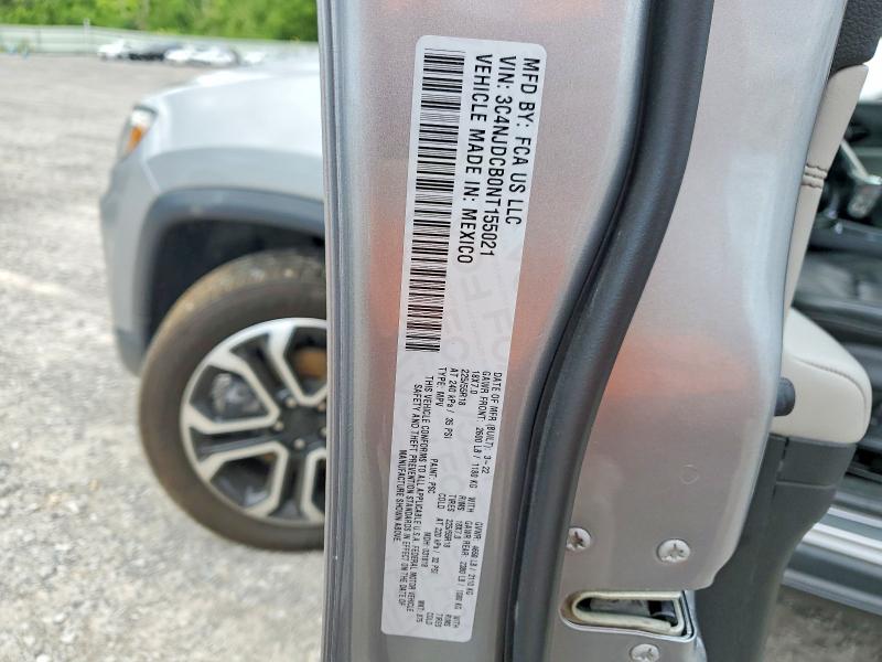 57195946 :رقم المزاد ، 3C4NJDCB0NT155021 vin ، 2022 Jeep Compass مزاد بيع