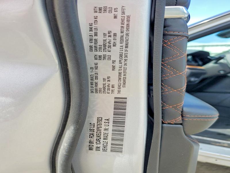 2023 Jeep Grand Cherokee მანქანა იყიდება აუქციონზე, vin: 1C4RJKEGXP8767923, აუქციონის ნომერი: 56525416