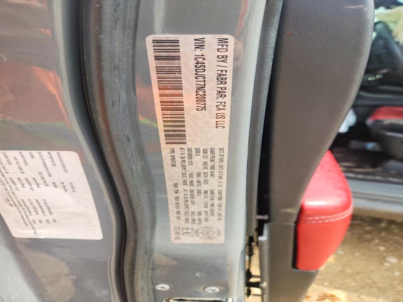 Продаж на аукціоні авто 2022 Dodge Durango, vin: 1C4SDJCT7NC200775, номер лоту: 55992216