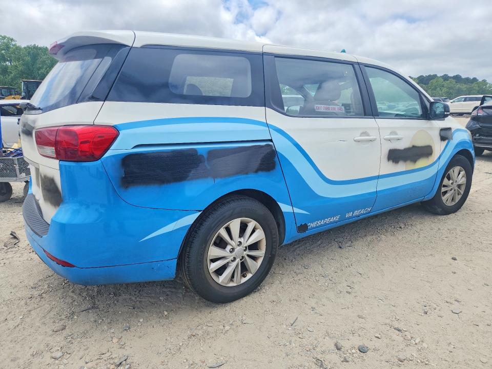 55612596 :رقم المزاد ، KNDMA5C19H6279652 vin ، 2017 Kia Sedona مزاد بيع