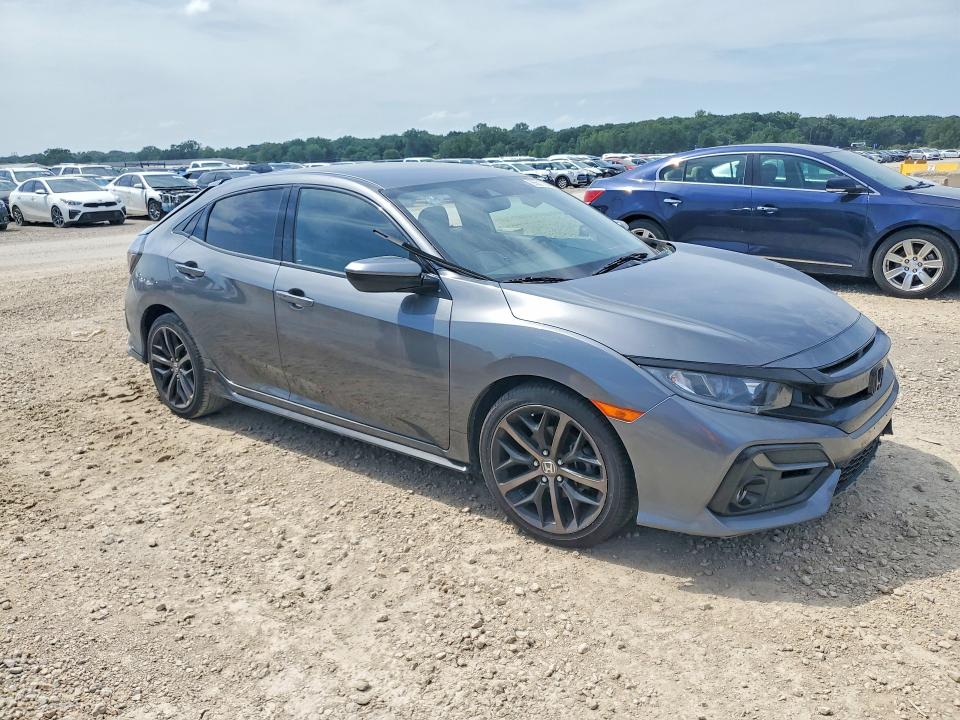 2021 Honda Civic მანქანა იყიდება აუქციონზე, vin: SHHFK7H42MU406694, აუქციონის ნომერი: 85611945