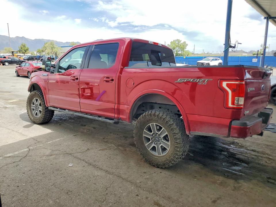 2017 Ford F150 მანქანა იყიდება აუქციონზე, vin: 1FTEW1EF4HKC03531, აუქციონის ნომერი: 57235426