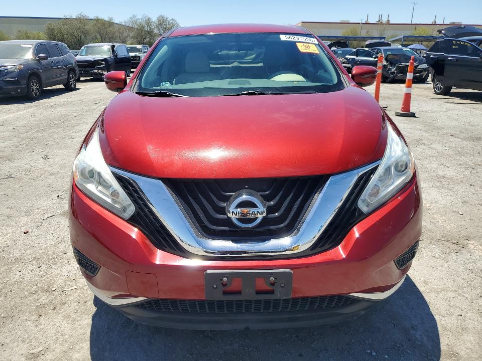 Продажа на аукционе авто 2016 Nissan Murano, vin: 5N1AZ2MHXGN114165, номер лота: 56297556
