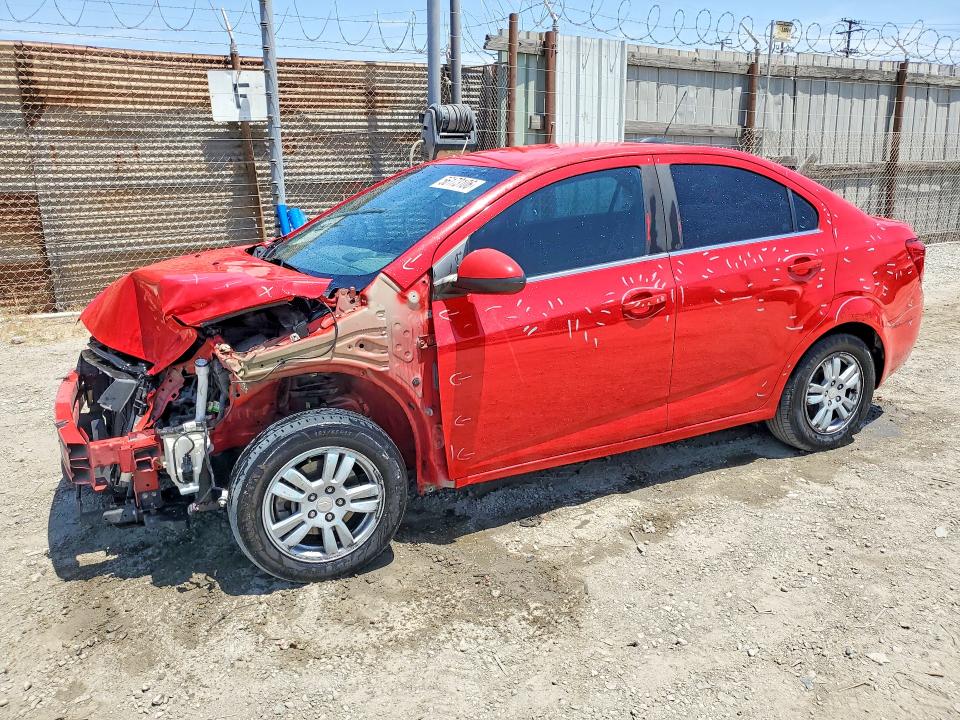 2016 Chevrolet Sonic მანქანა იყიდება აუქციონზე, vin: 1G1JC5SH2G4134743, აუქციონის ნომერი: 56173106