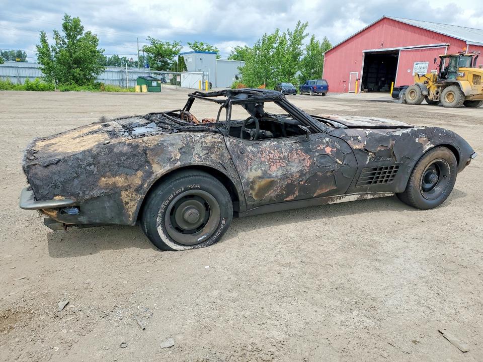 59005766 :رقم المزاد ، 1946705404938 vin ، 1970 Chevrolet Corvette مزاد بيع