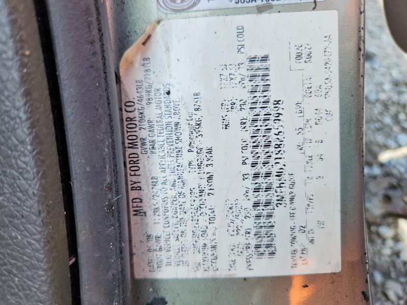 Aukcja sprzedaży 2008 Mercury Milan, vin: 3MEHM02188R659998, numer aukcji: 57236446