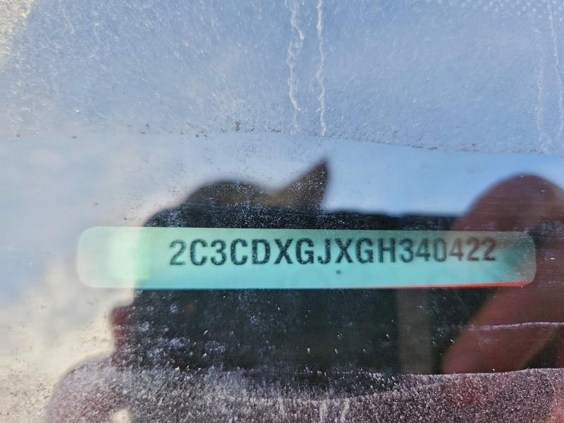 56409516 :رقم المزاد ، 2C3CDXGJXGH340422 vin ، 2016 Dodge Charger مزاد بيع