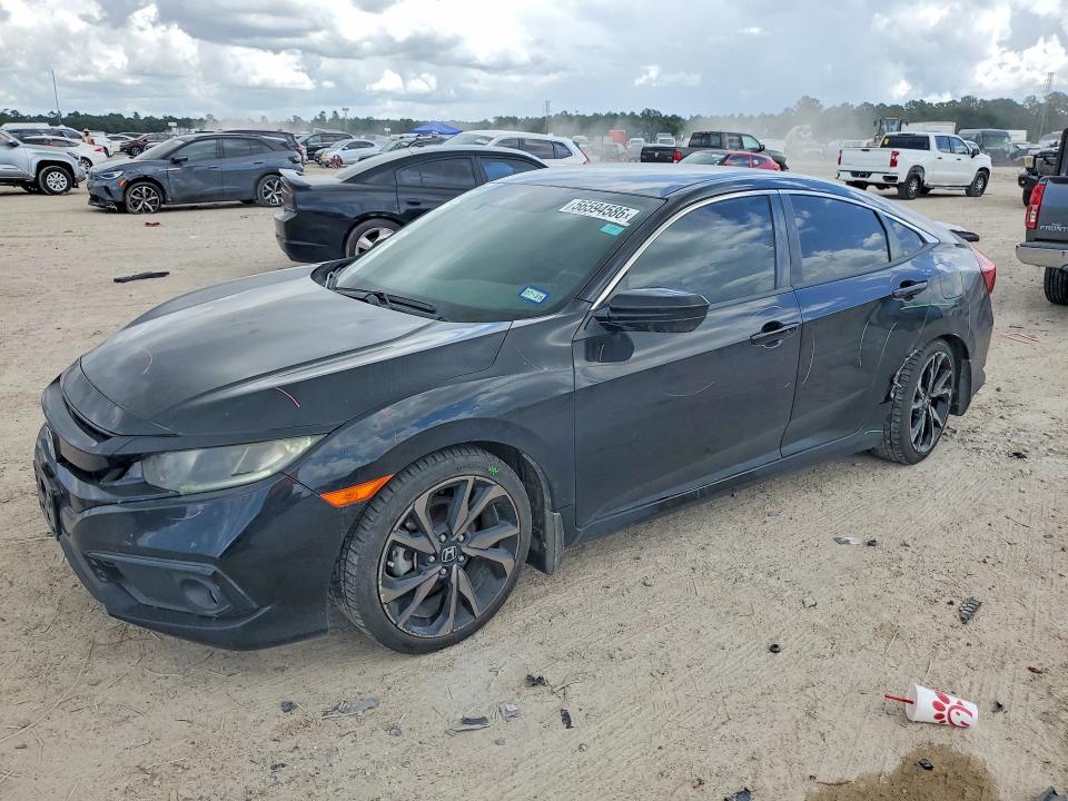 2021 Honda Civic მანქანა იყიდება აუქციონზე, vin: 19XFC2F81ME002735, აუქციონის ნომერი: 56594586