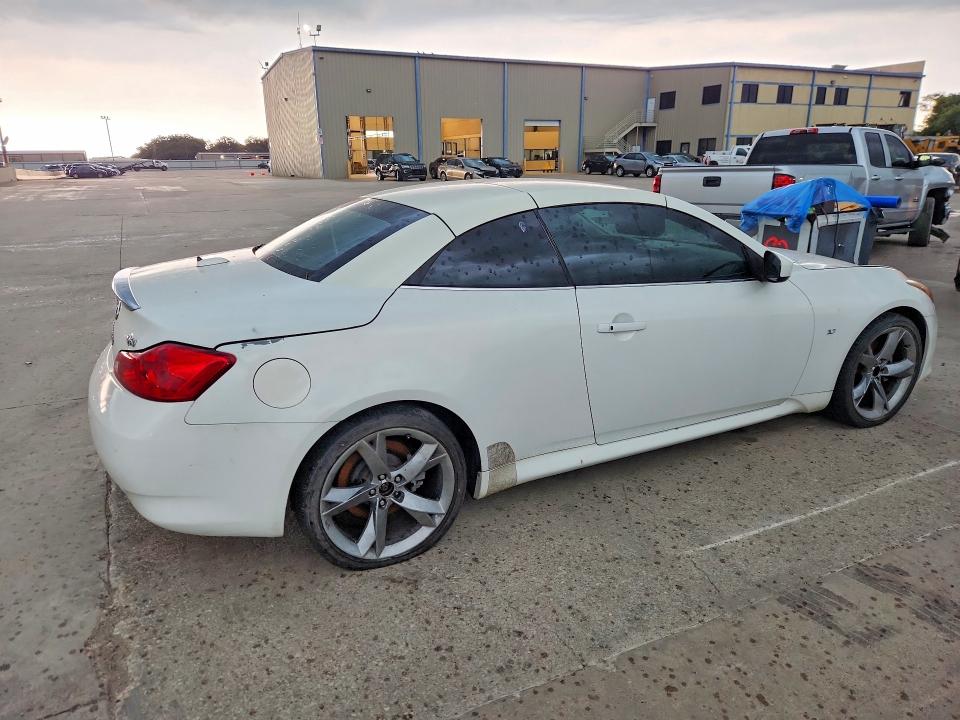 58049406 :رقم المزاد ، JN1CV6FE7EM900465 vin ، 2014 Infiniti Q60 Convertible مزاد بيع