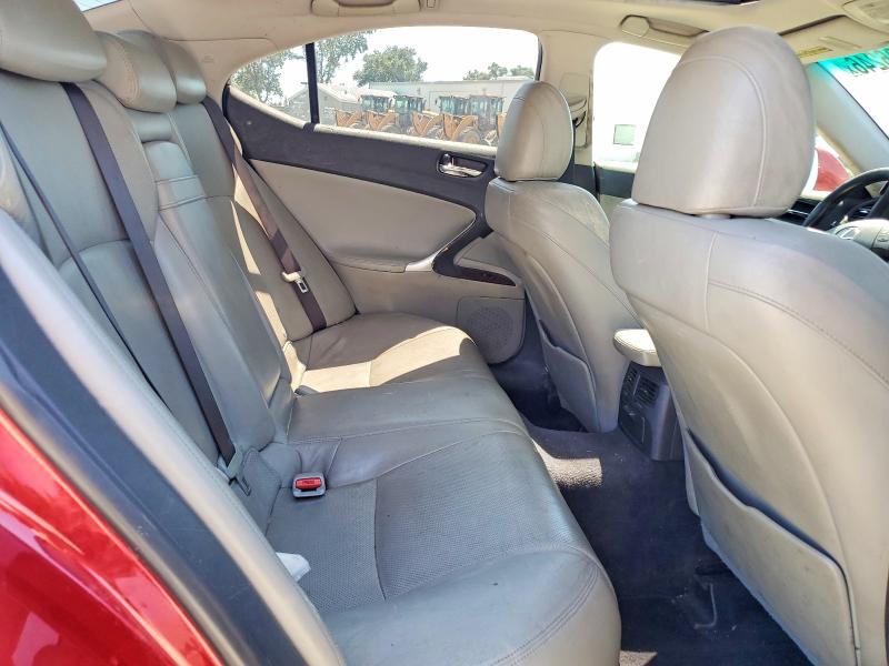 56286246 :رقم المزاد ، JTHBK262362012789 vin ، 2006 Lexus Is مزاد بيع