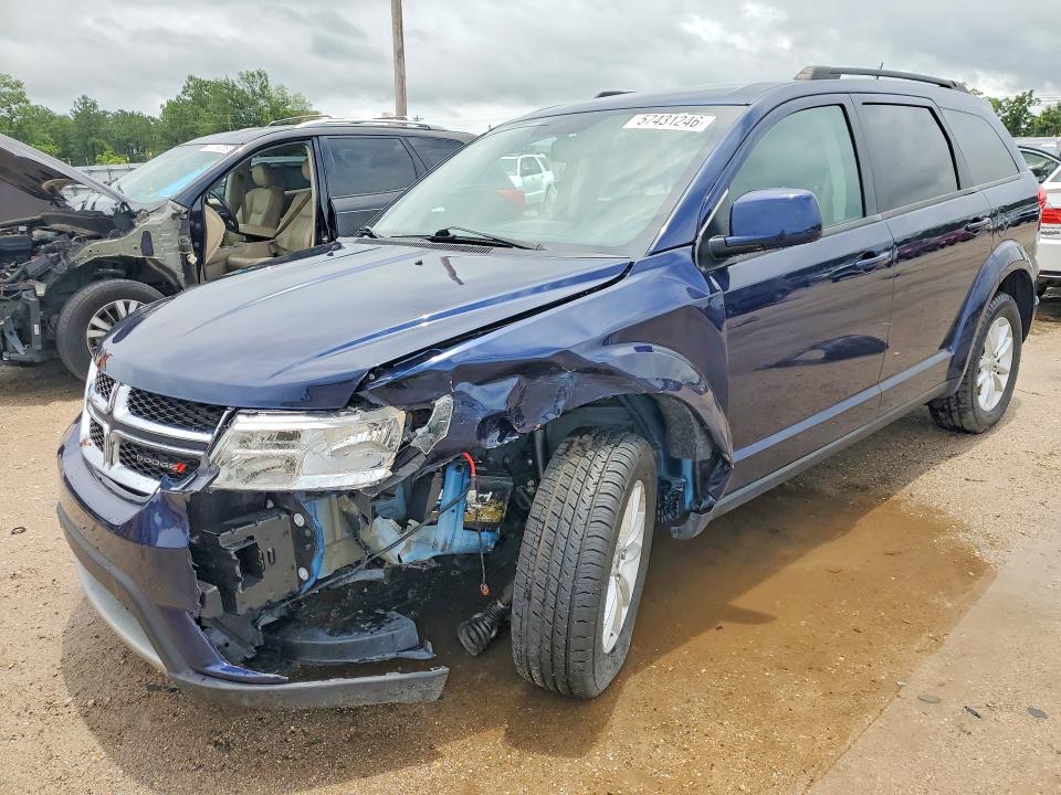 2017 Dodge Journey მანქანა იყიდება აუქციონზე, vin: 3C4PDCBG7HT582286, აუქციონის ნომერი: 57431246