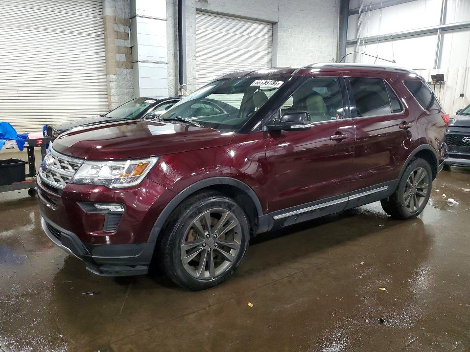 58136186 :رقم المزاد ، 1FM5K8D87JGA74261 vin ، 2018 Ford Explorer مزاد بيع