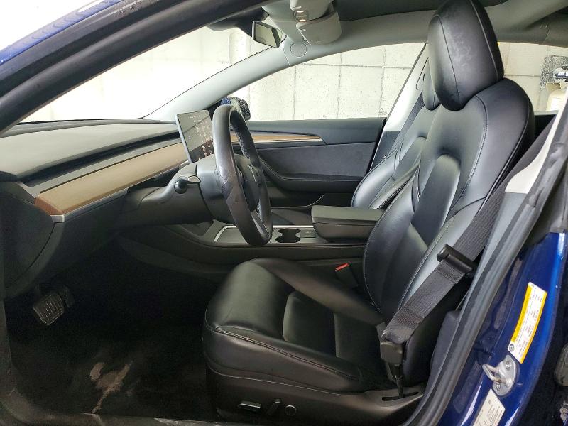 2022 Tesla Model 3 მანქანა იყიდება აუქციონზე, vin: 5YJ3E1EAXNF370807, აუქციონის ნომერი: 56760156