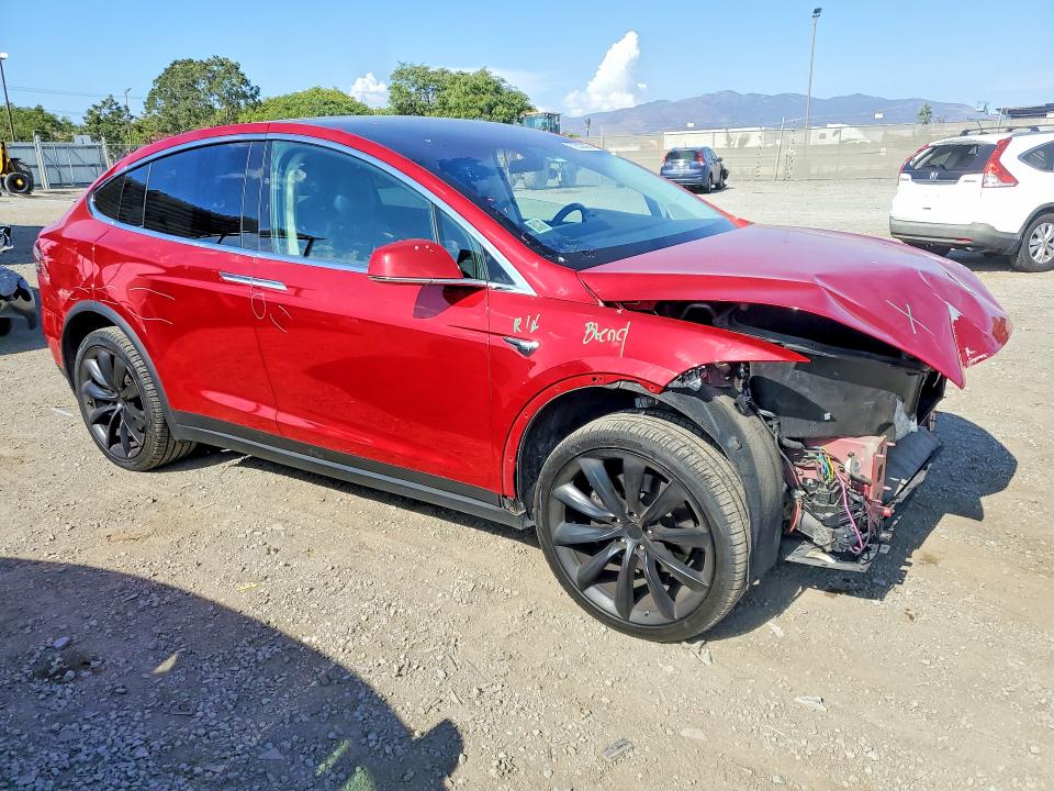 57530096 :رقم المزاد ، 5YJXCAE20HF041280 vin ، 2017 Tesla Model X مزاد بيع