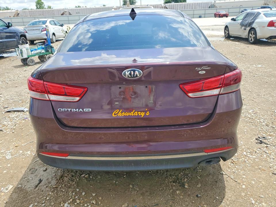 2016 Kia Optima მანქანა იყიდება აუქციონზე, vin: 5XXGT4L39GG073816, აუქციონის ნომერი: 55731586