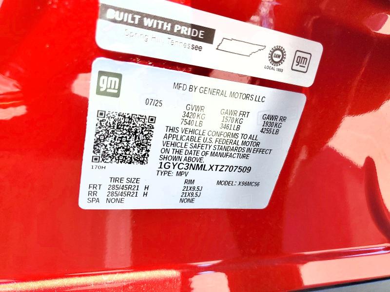 Продажа на аукционе авто 2026 Cadillac Vistiq, vin: 1GYC3NMLXTZ707509, номер лота: 56393556