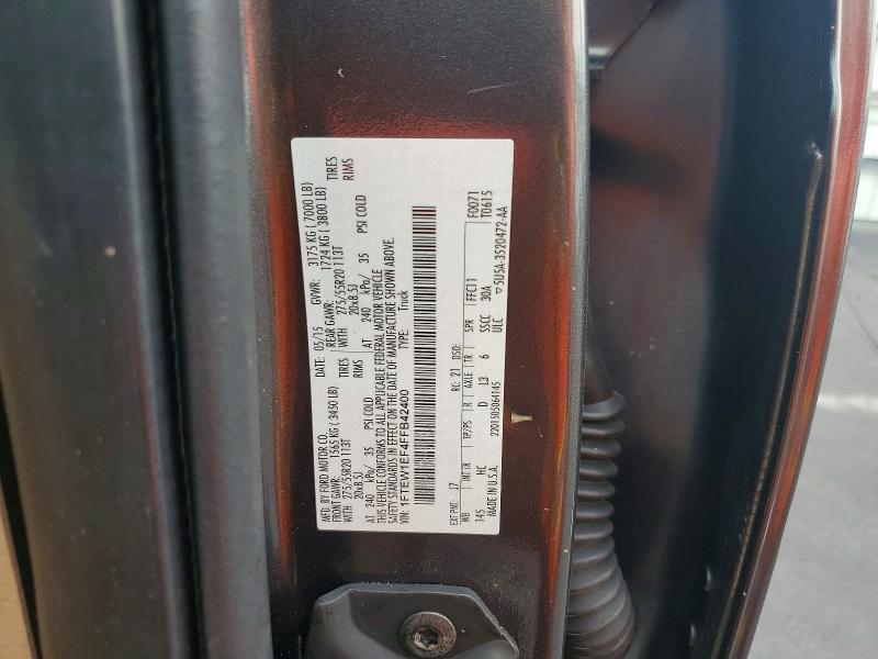 Продажа на аукционе авто 2015 Ford F150, vin: 1FTEW1EF4FFB42400, номер лота: 58383066