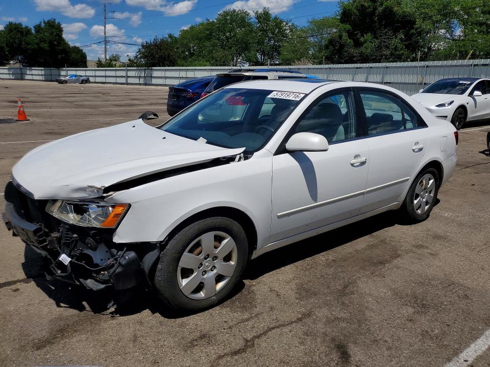 Auction sale of the 2008 Hyundai Sonata, vin: 5NPET46C68H382006, lot number: 57919716