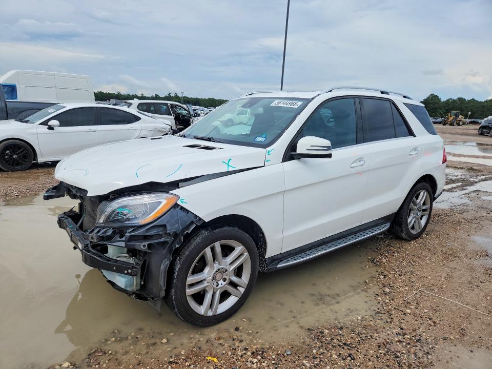 2015 Mercedes-benz Ml მანქანა იყიდება აუქციონზე, vin: 4JGDA5JB7FA552816, აუქციონის ნომერი: 56144966