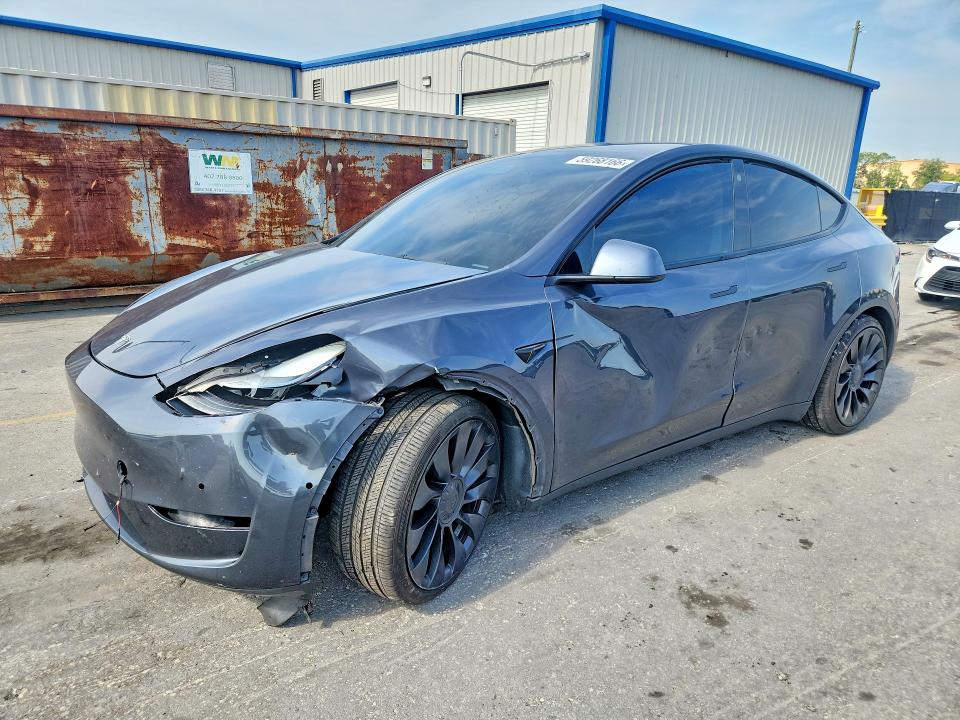 2022 Tesla Model Y მანქანა იყიდება აუქციონზე, vin: 7SAYGDEFXNF380611, აუქციონის ნომერი: 59268166