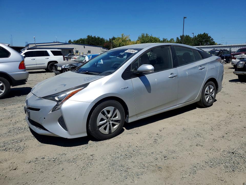 59353646 :رقم المزاد ، JTDKARFU4H3536125 vin ، 2017 Toyota Prius مزاد بيع