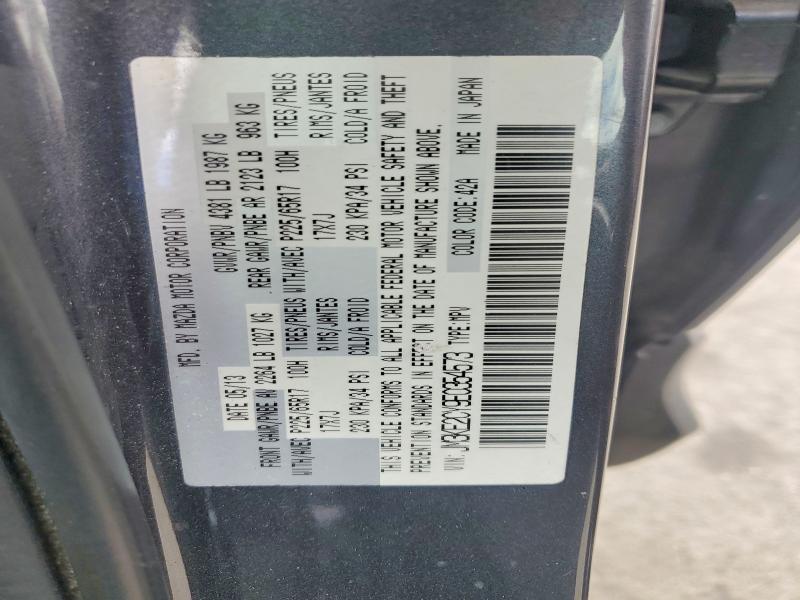 57267216 :رقم المزاد ، JM3KE2CY9E0354573 vin ، 2014 Mazda Cx-5 مزاد بيع