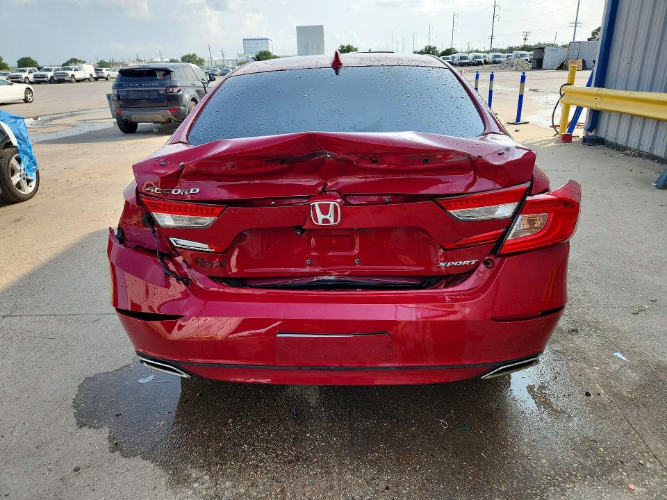 58924586 :رقم المزاد ، 1HGCV1F3XLA120734 vin ، 2020 Honda Accord مزاد بيع