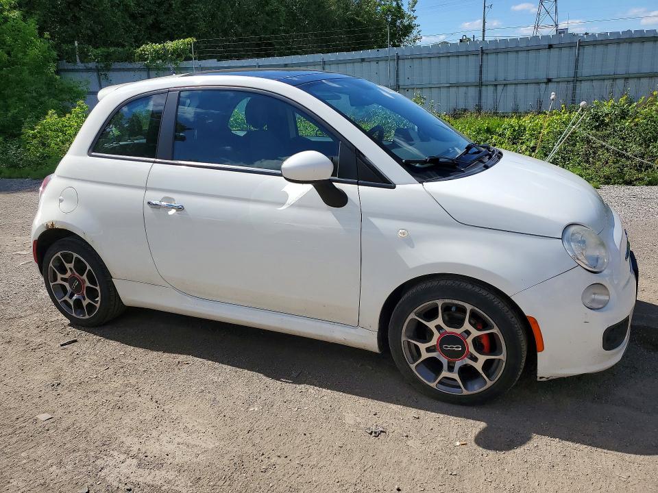 2012 Fiat 500 მანქანა იყიდება აუქციონზე, vin: 3C3CFFBR9CT107876, აუქციონის ნომერი: 56853856
