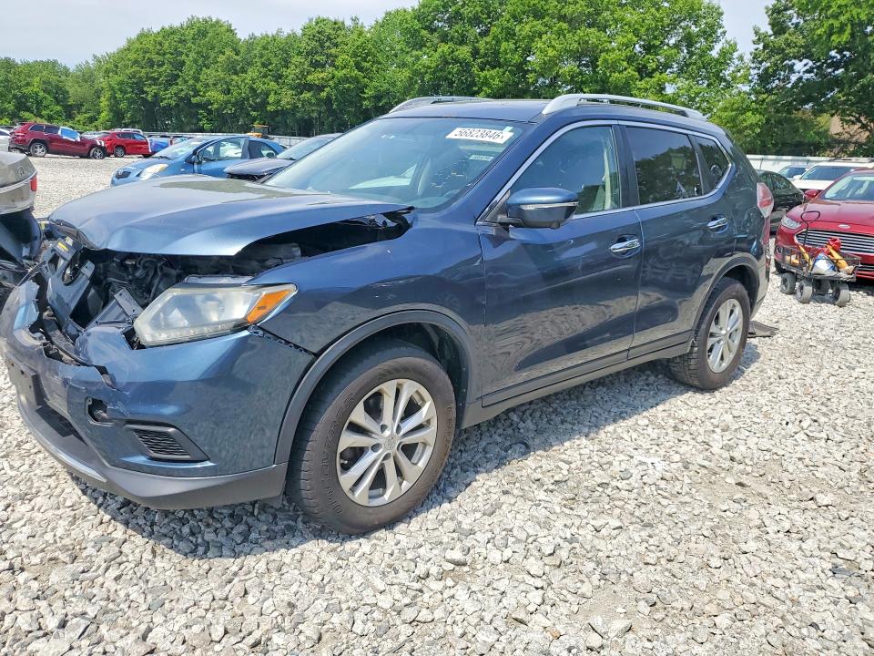 56823846 :رقم المزاد ، 5N1AT2MV5EC772637 vin ، 2014 Nissan Rogue مزاد بيع