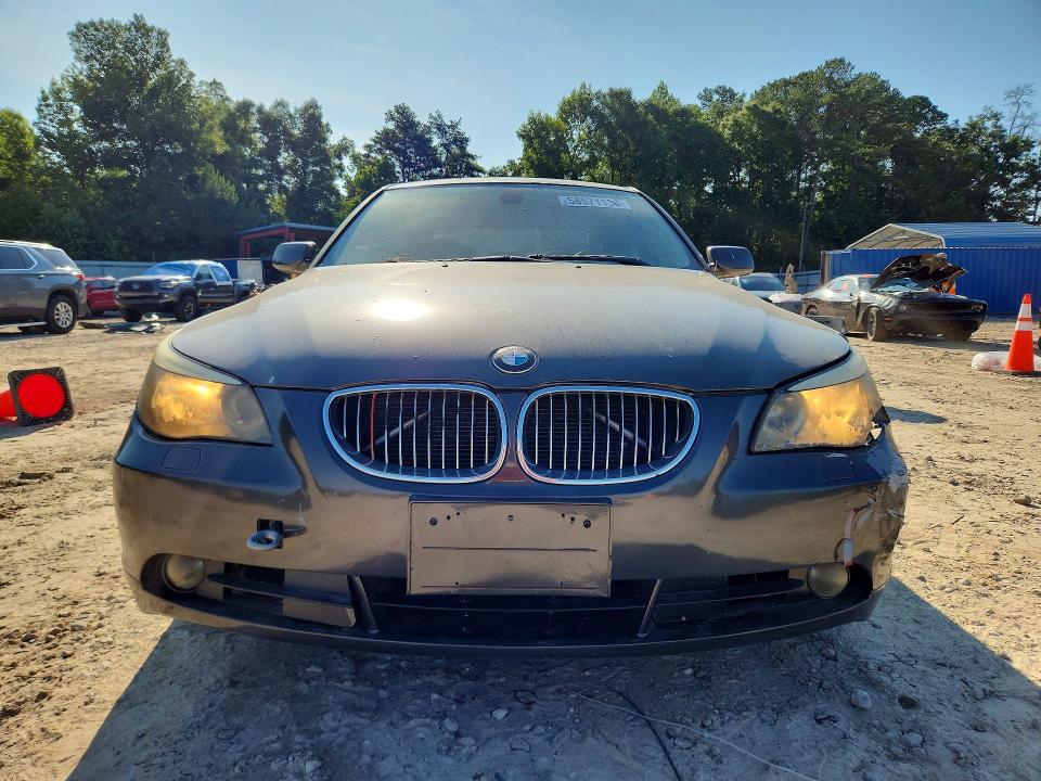 2006 Bmw 525 მანქანა იყიდება აუქციონზე, vin: WBANF33516CS37128, აუქციონის ნომერი: 58571136