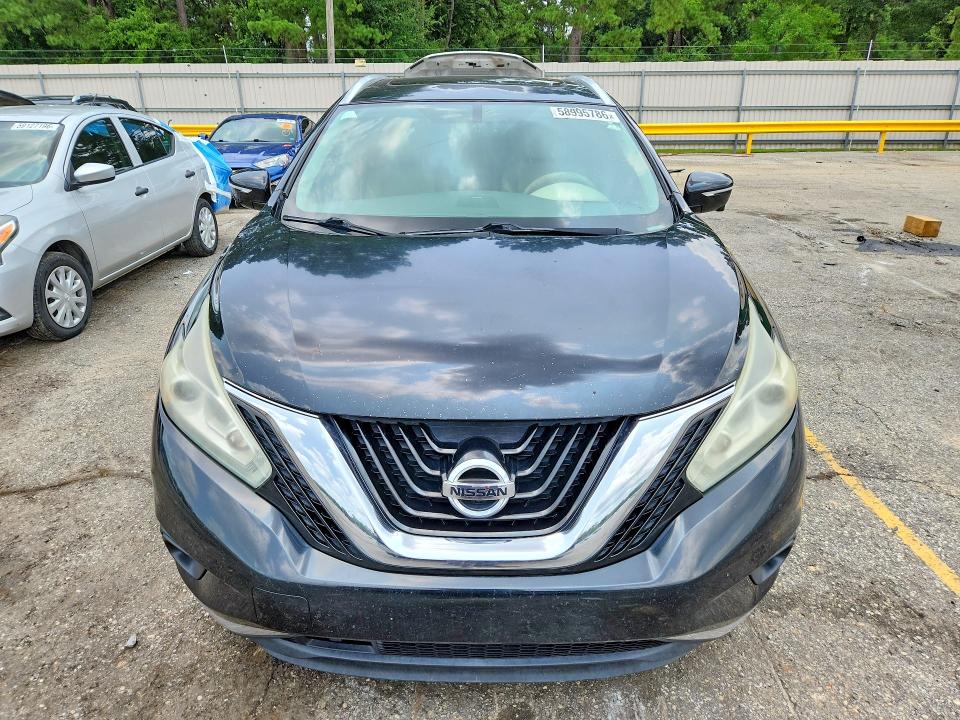 Продажа на аукционе авто 2015 Nissan Murano, vin: 5N1AZ2MG5FN206564, номер лота: 58995786