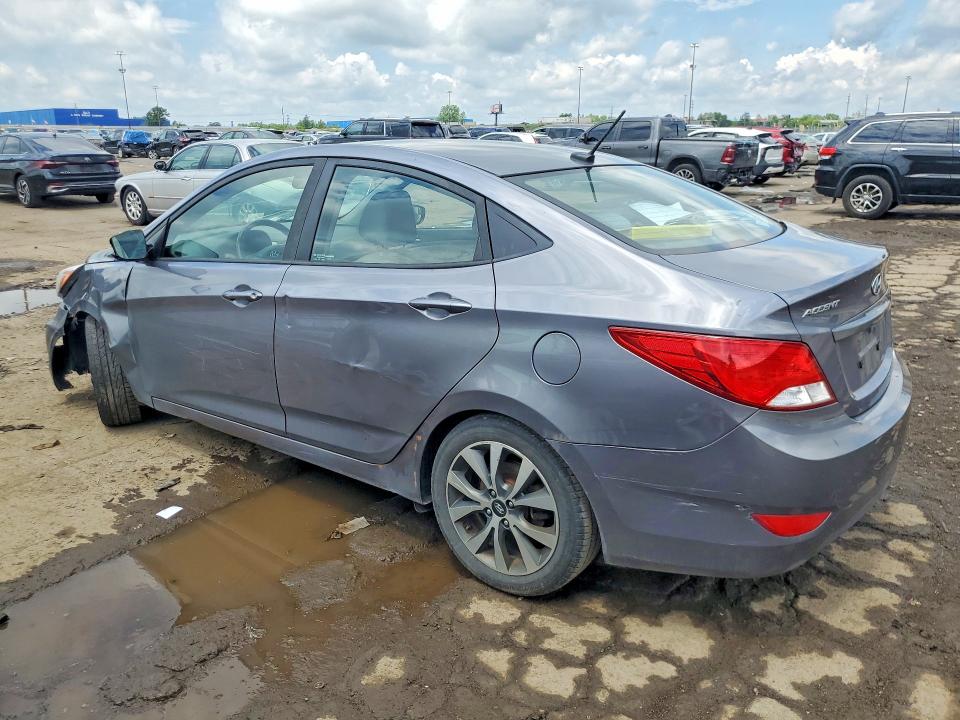 58723166 :رقم المزاد ، KMHCT4AE7HU331261 vin ، 2017 Hyundai Accent مزاد بيع