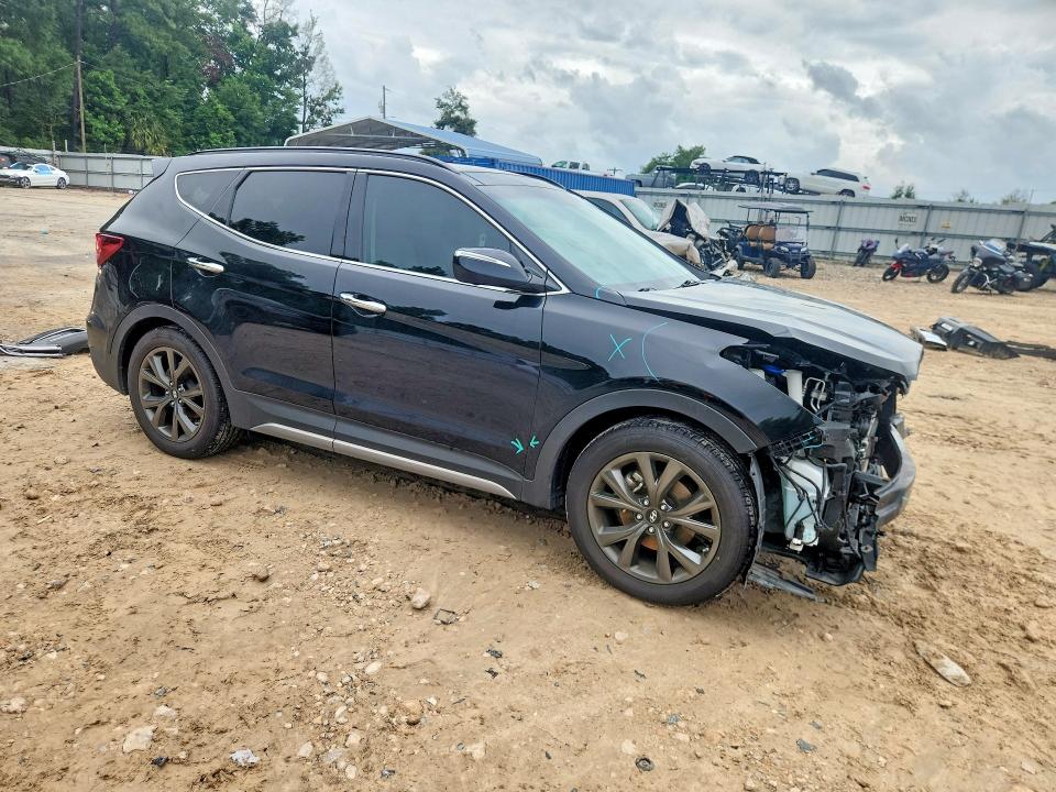 2017 Hyundai Santa Fe Sport მანქანა იყიდება აუქციონზე, vin: 5XYZW4LA4HG385229, აუქციონის ნომერი: 57001346
