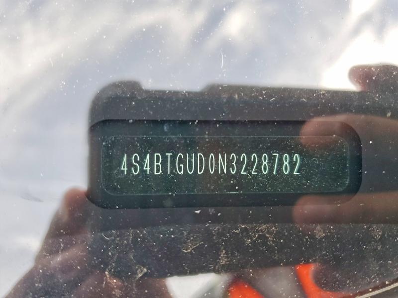 57905876 :رقم المزاد ، 4S4BTGUD0N3228782 vin ، 2022 Subaru Outback مزاد بيع