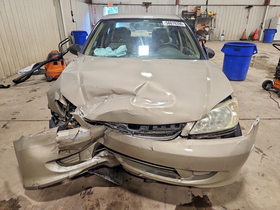 2005 Honda Civic მანქანა იყიდება აუქციონზე, vin: 2HGES16535H548099, აუქციონის ნომერი: 58878396
