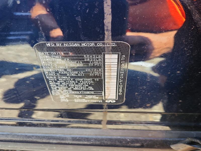 Продажа на аукционе авто 2020 Infiniti Qx50, vin: 3PCAJ5M30LF104870, номер лота: 58616586