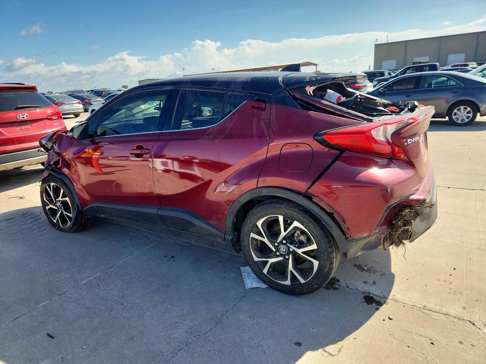 2019 Toyota C-hr მანქანა იყიდება აუქციონზე, vin: JTNKHMBX0K1014301, აუქციონის ნომერი: 55470246