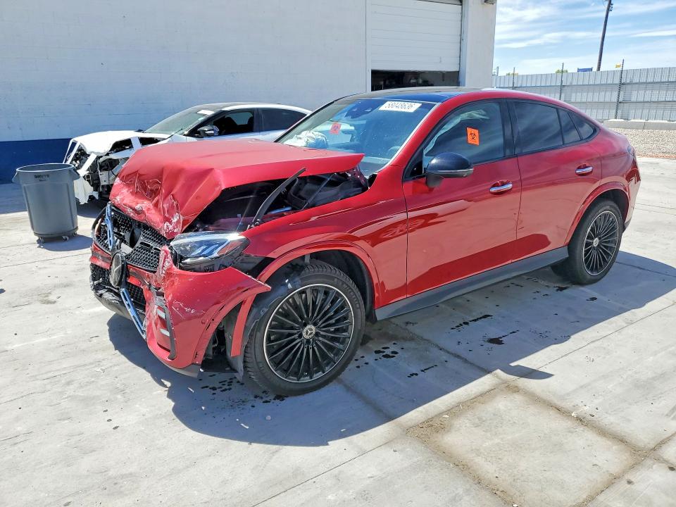 58048636 :رقم المزاد ، W1NKJ4HB2RF088622 vin ، 2024 Mercedes-benz Glc Coupe مزاد بيع