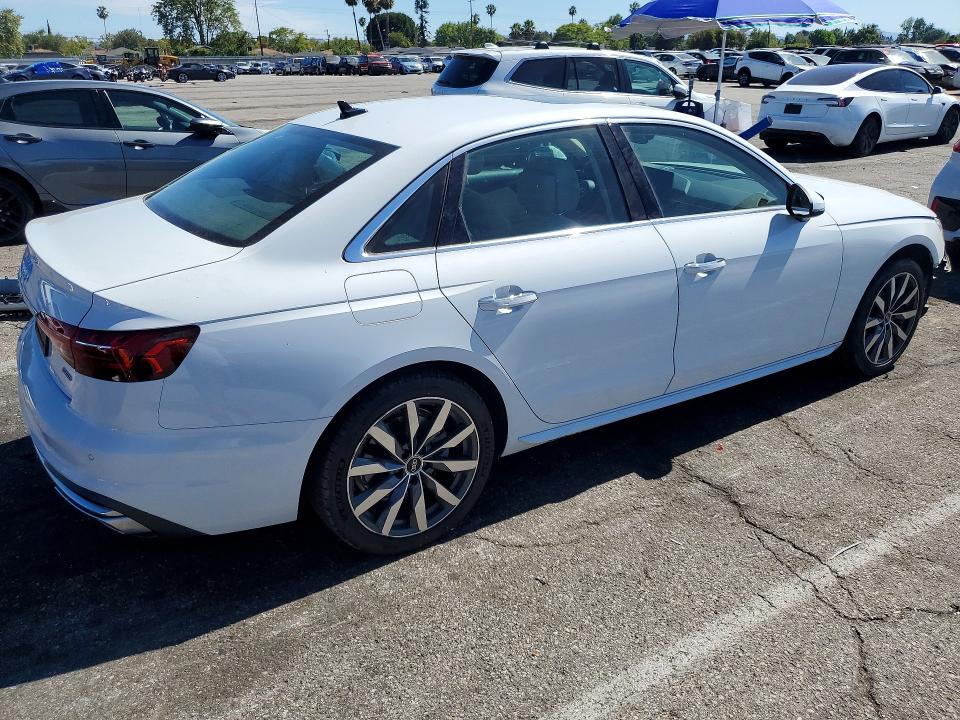 Продажа на аукционе авто 2021 Audi A4, vin: WAUABAF41MN007477, номер лота: 57130836