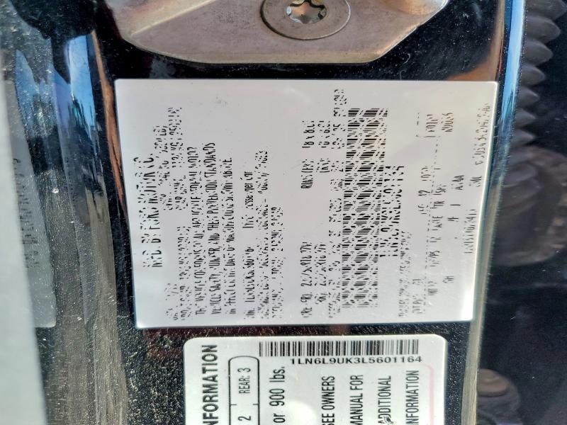 57873366 :رقم المزاد ، 1LN6L9UK3L5601164 vin ، 2020 Lincoln Continental مزاد بيع
