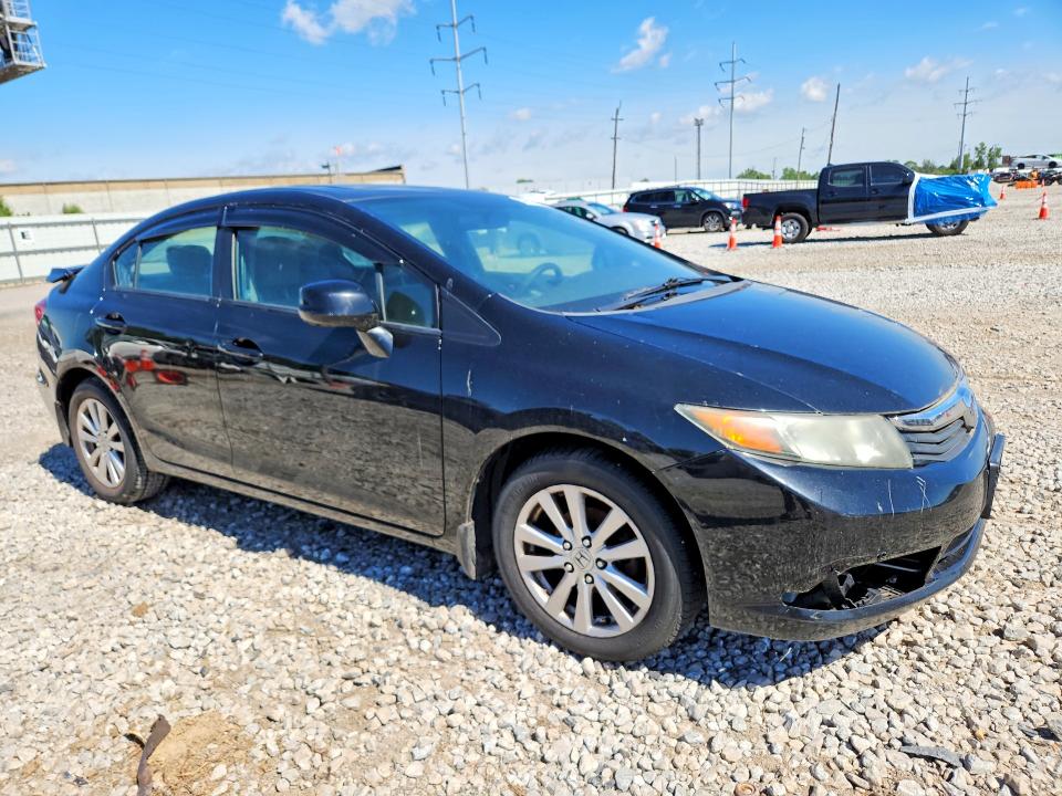 2012 Honda Civic მანქანა იყიდება აუქციონზე, vin: 19XFB2F86CE045744, აუქციონის ნომერი: 57811436