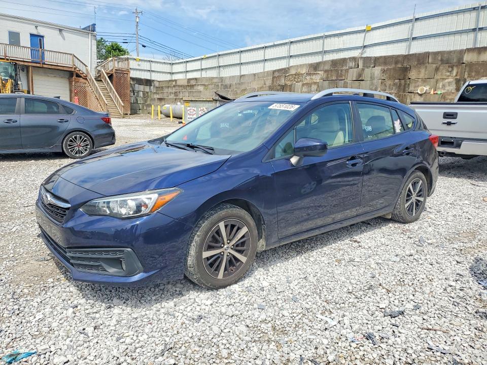 2020 Subaru Impreza მანქანა იყიდება აუქციონზე, vin: 4S3GTAV61L3715655, აუქციონის ნომერი: 57551026