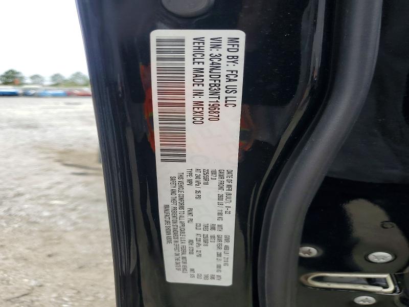 Продаж на аукціоні авто 2022 Jeep Compass, vin: 3C4NJDFB3NT196870, номер лоту: 55854666
