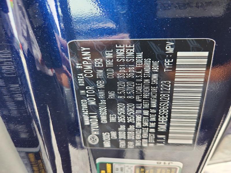 Auction sale of the 2025 Genesis Gv80, vin: KMUHBESB6SU281223, lot number: 55711836