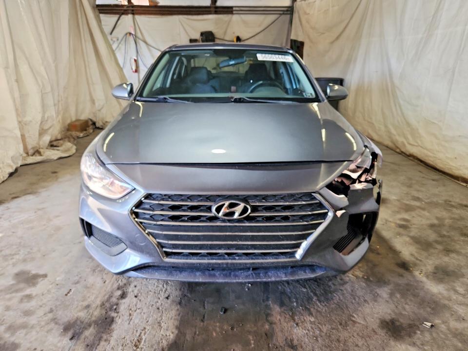 2019 Hyundai Accent მანქანა იყიდება აუქციონზე, vin: 3KPC24A33KE039327, აუქციონის ნომერი: 56503446