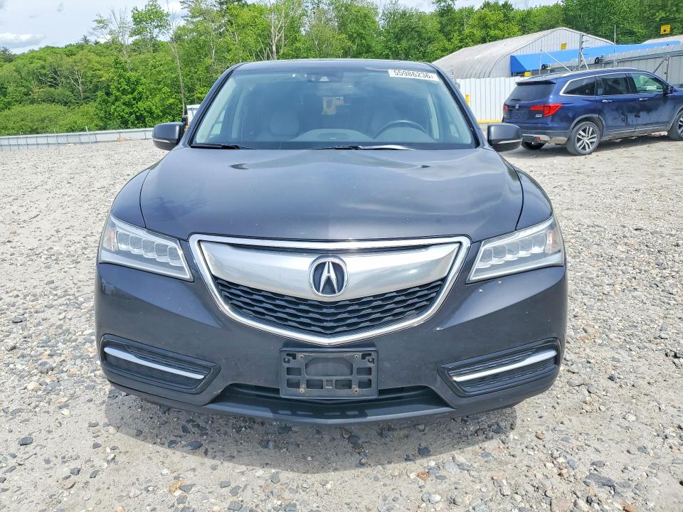 Aukcja sprzedaży 2016 Acura Mdx, vin: 5FRYD4H41GB045125, numer aukcji: 55986236