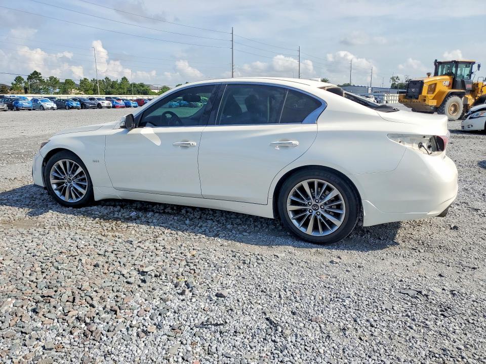59162166 :رقم المزاد ، JN1EV7AR7JM439190 vin ، 2018 Infiniti Q50 مزاد بيع