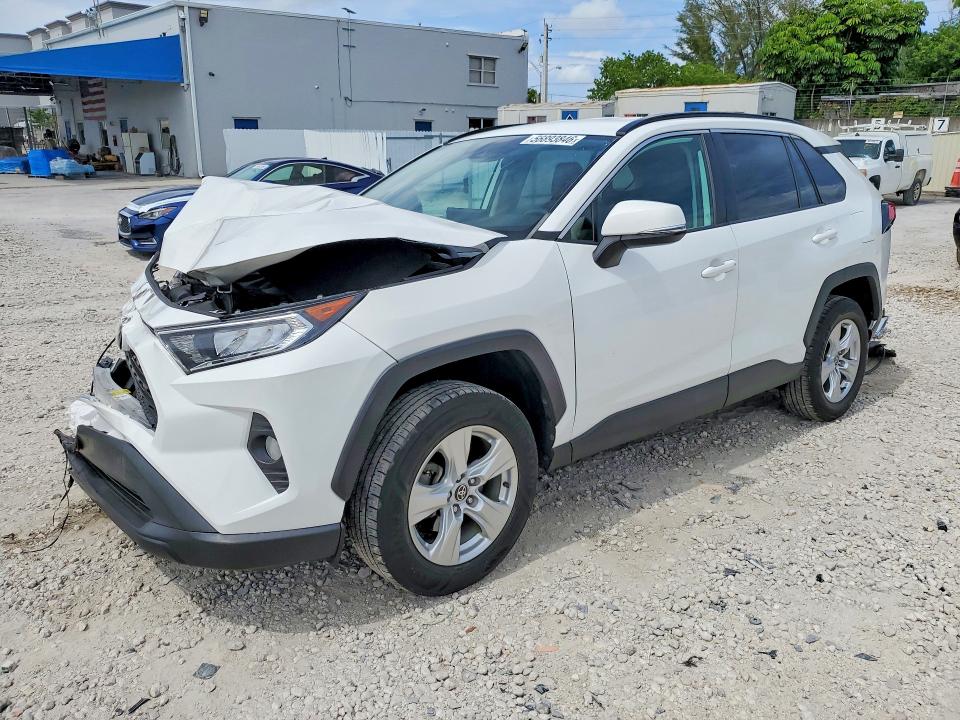 56893846 :رقم المزاد ، 2T3W1RFV7MW142992 vin ، 2021 Toyota Rav4 مزاد بيع